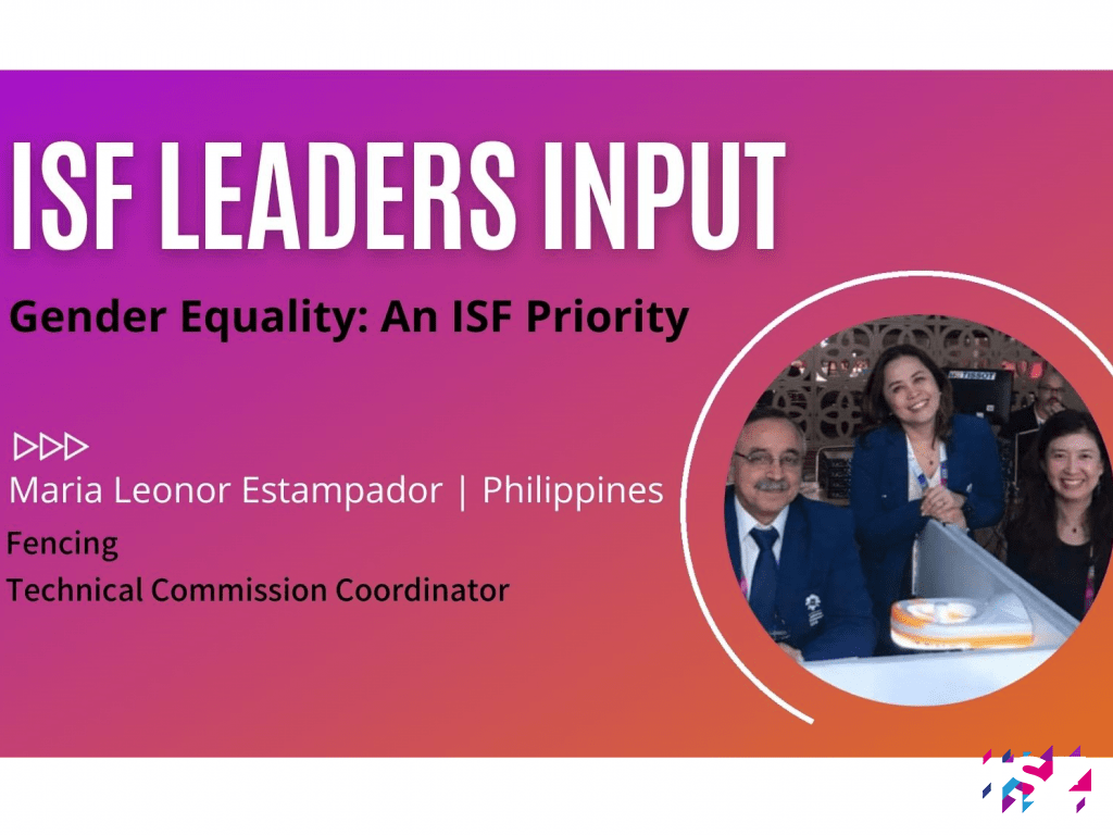Gender Equality: An ISF Priority | Maria Leonor Estampador