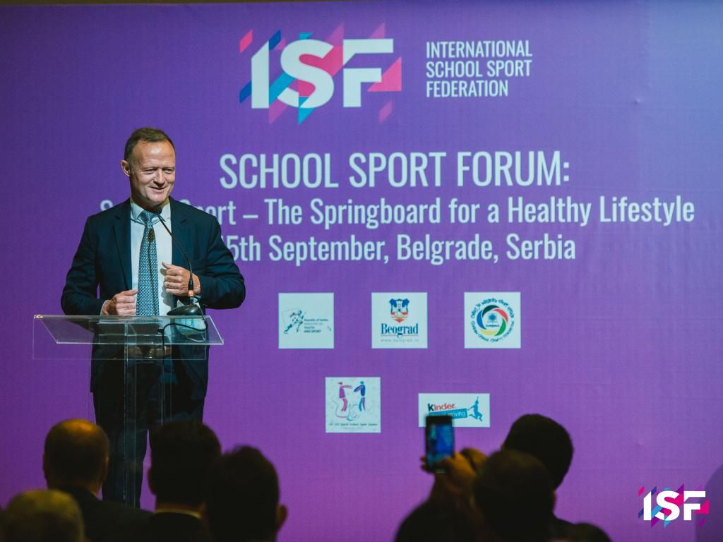 Sport Intern Special: ISF President Laurent Petrynka reflects on the U15 WSSG Belgrade 2021
