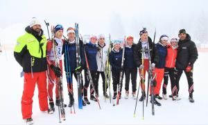 ISF School Winter Games 2018 group athletes