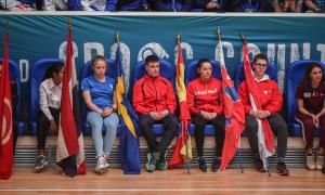 ISF WORLD SCHOOLS CHAMPIONSHIP CROSS-COUNTRY 2018 flag bariers