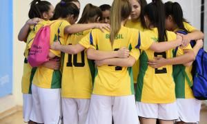 World School Championship Futsal 2018 brazil girls team