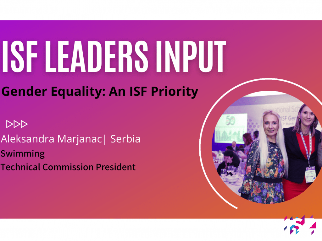 Gender Equality: An ISF Priority | Aleksandra Marjanac