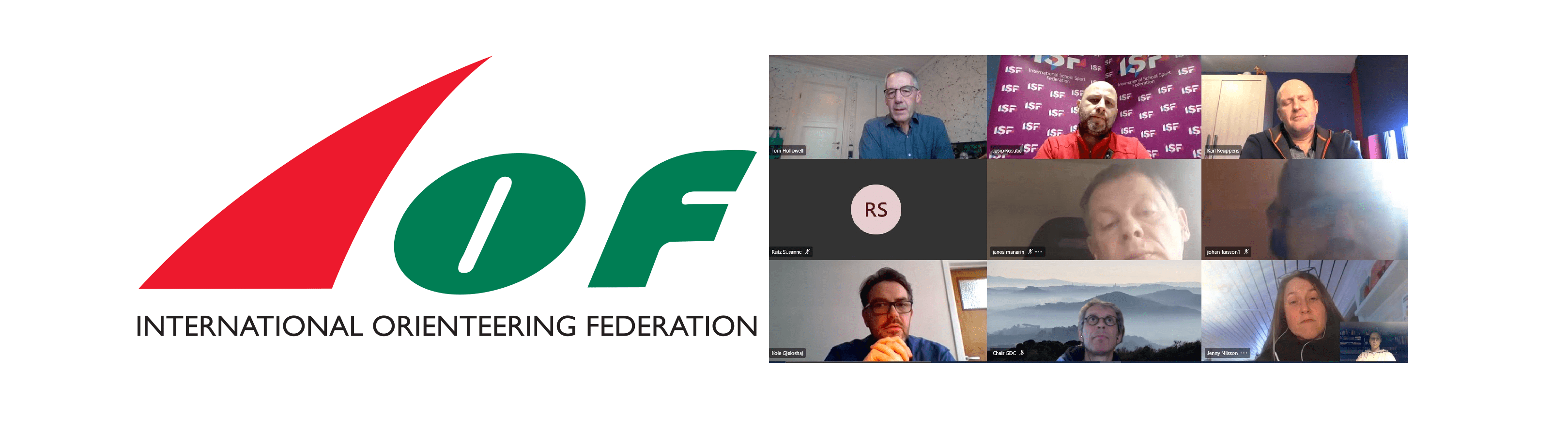 ISF Meet with the International Orienteering Federation