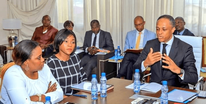 Gabon School Sport, Meeting the Minister of Sports