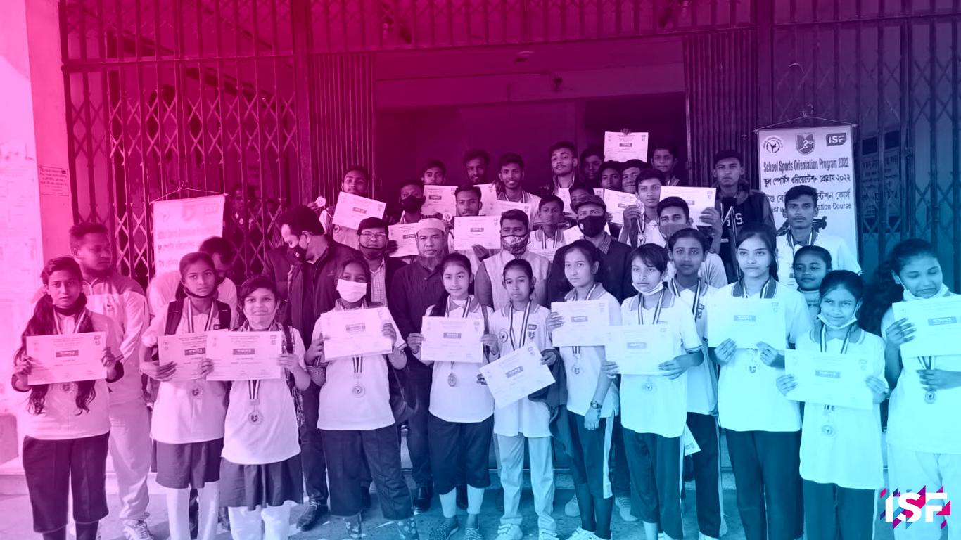 Bangladesh School Sports Association start the year with their 3-day Wushu Event